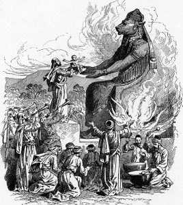 Moloch the Canaan diety